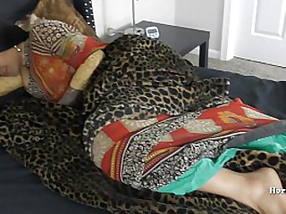 Indian Stepmom Gives Say no to Stepson A BlowJob plus Creampie
